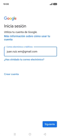 Pulsa Siguiente.