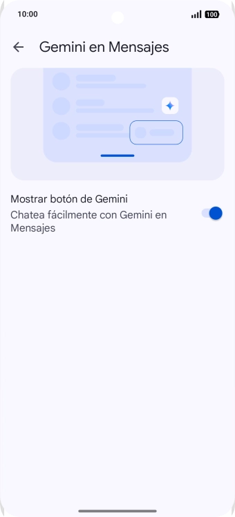 Pulsa el indicador junto a 