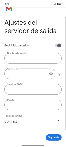Pulsa el indicador junto a 