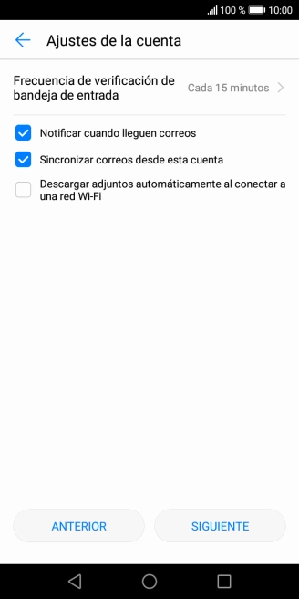 Pulsa la lista desplegable junto a 