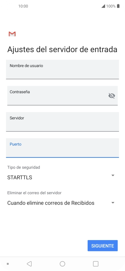 Pulsa la lista desplegable bajo 