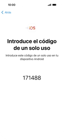 Seguir las indicaciones de la pantalla y de la app 