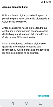 Pulsa SIGUIENTE.
