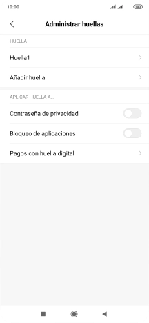 Pulsa dos veces la tecla de retroceso.