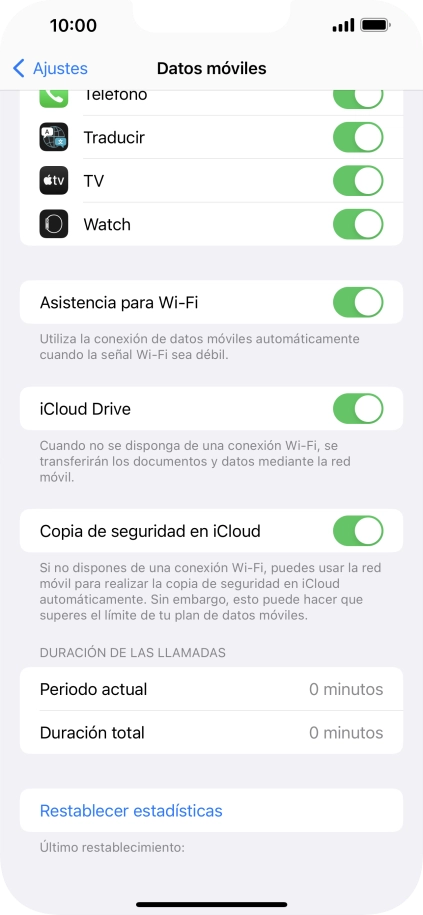 Pulsa el indicador junto a 
