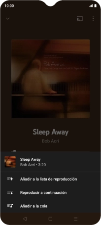 Pulsa Añadir a lista de reproducción.
