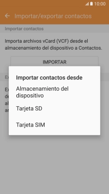 Pulsa Tarjeta SIM.