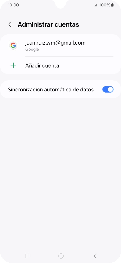 Pulsa la tecla de inicio para terminar y regresar a la pantalla de inicio.