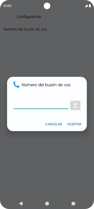 Introduce 22177 y pulsa ACEPTAR.