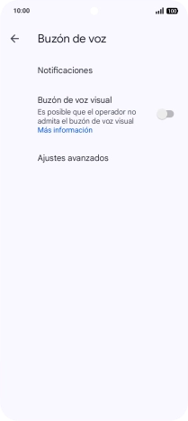 Pulsa Ajustes avanzados.