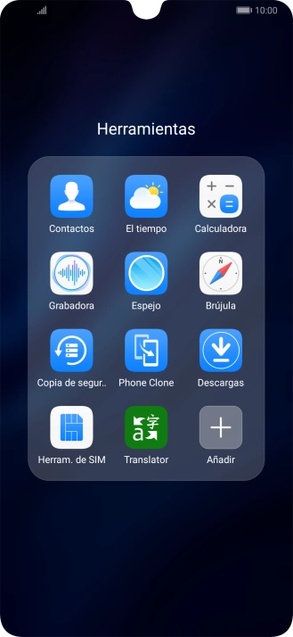 Pulsa Contactos.
