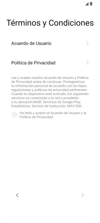 Pulsa en el campo  junto al ajuste deseado.