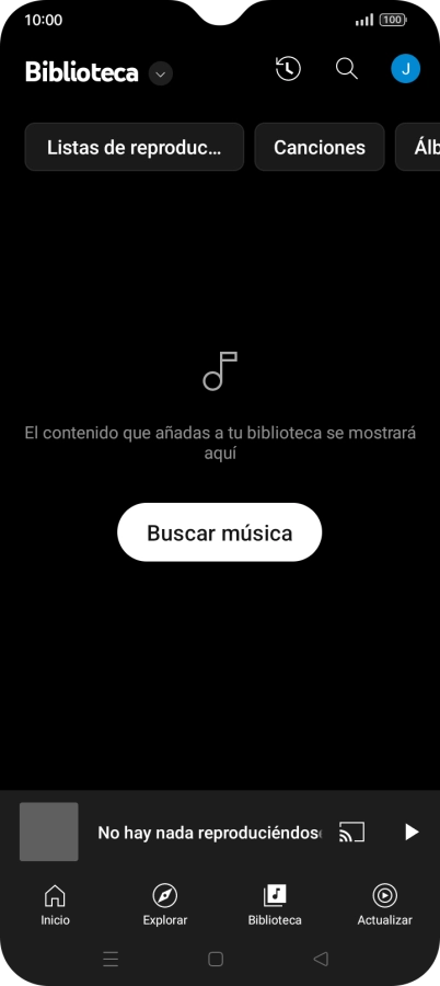 Pulsa la lista desplegable.