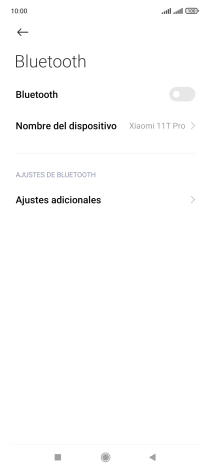 Pulsa el indicador junto a 