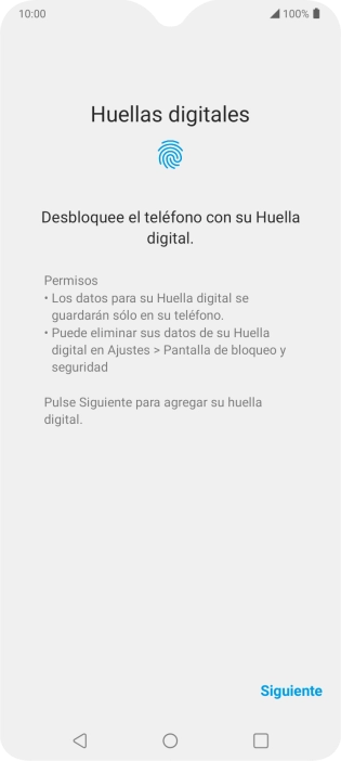 Pulsa Siguiente.