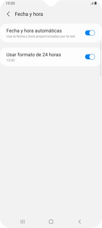 Pulsa la tecla de inicio para terminar y regresar a la pantalla de inicio.
