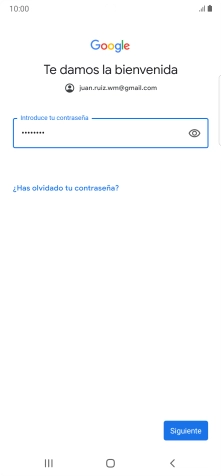 Pulsa Siguiente.