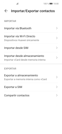 Pulsa Importar desde SIM.