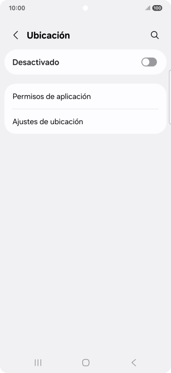 Pulsa el indicador para activar o desactivar la función.