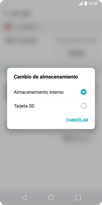 Pulsa Tarjeta SD.