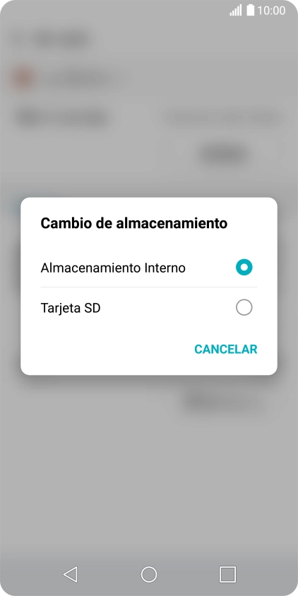 Pulsa Tarjeta SD.