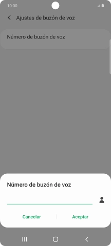 Introduce 22177 y pulsa Aceptar.