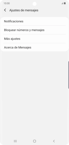 Pulsa Más ajustes.