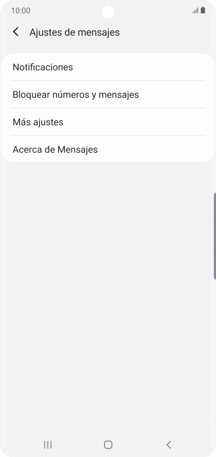 Pulsa Más ajustes.