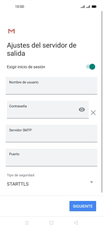 Pulsa el indicador junto a 