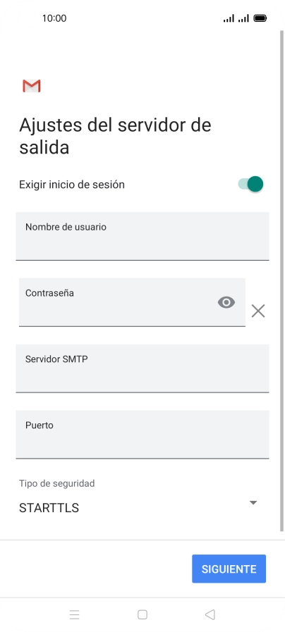 Pulsa el indicador junto a 