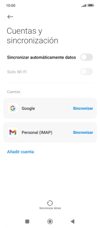 Pulsa el indicador junto a 