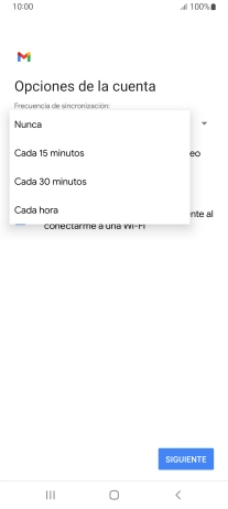 Pulsa el ajuste deseado.