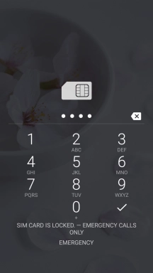 Si lo solicita el teléfono, introduce el código PIN y pulsa el icono de aceptar.