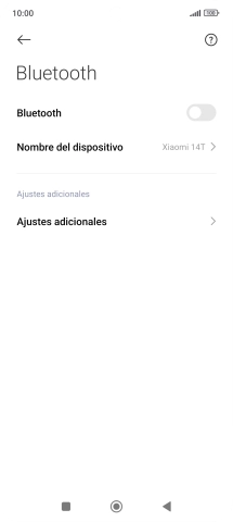 Pulsa el indicador junto a 