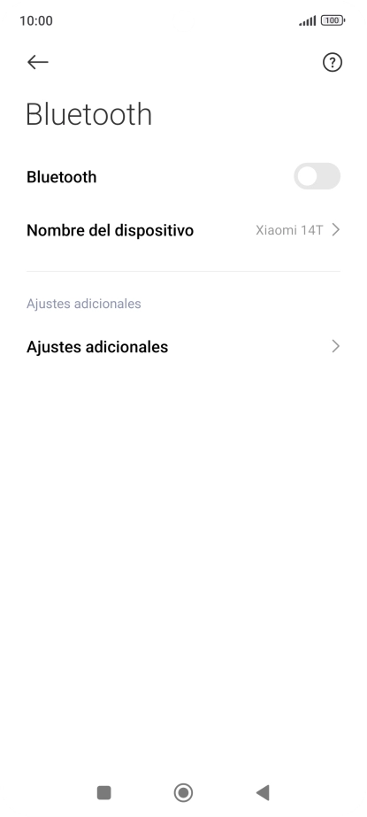 Pulsa el indicador junto a 
