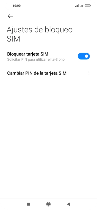 Pulsa el indicador junto a 