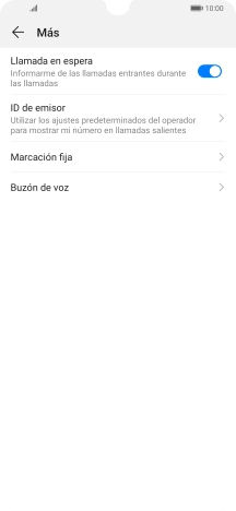 Pulsa Marcación fija.