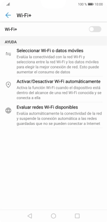 Pulsa el indicador junto a 
