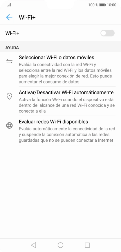 Pulsa el indicador junto a 