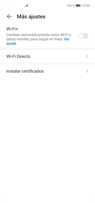 Pulsa el indicador junto a 
