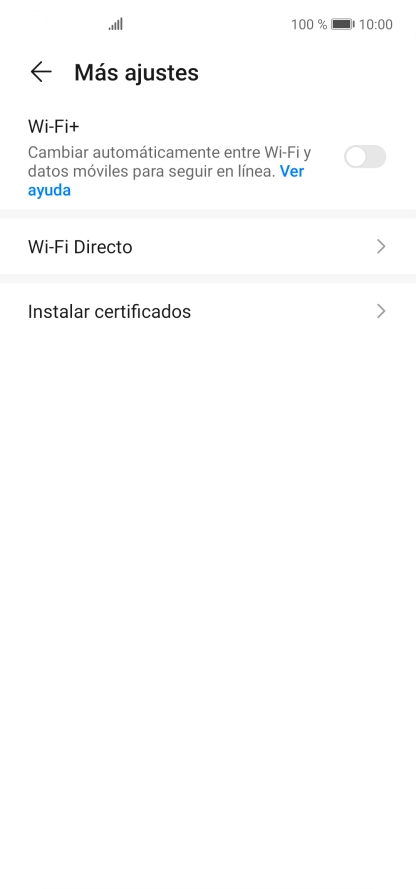 Pulsa el indicador junto a 