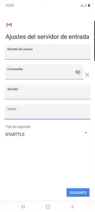 Pulsa la lista desplegable bajo 