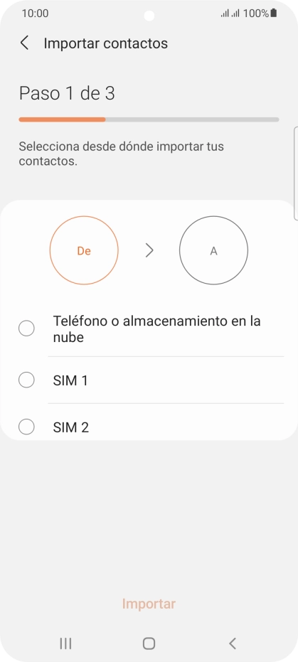 Pulsa el nombre de la tarjeta SIM.