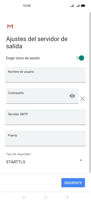 Pulsa el indicador junto a 