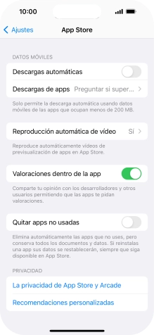 Pulsa el indicador junto a 