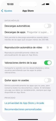 Pulsa el indicador junto a 
