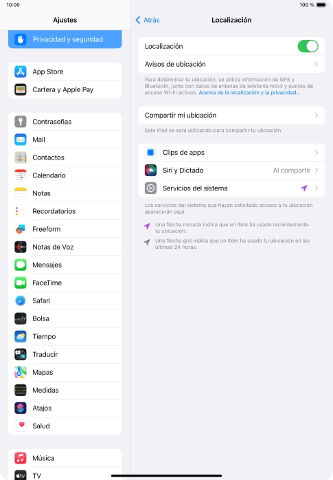 Pulsa la app deseada.