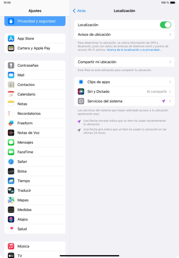 Pulsa la app deseada.