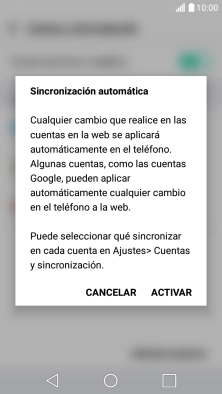 Si activas la función, pulsa ACTIVAR.