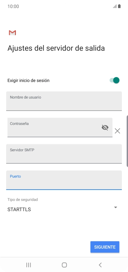 Pulsa el indicador junto a 